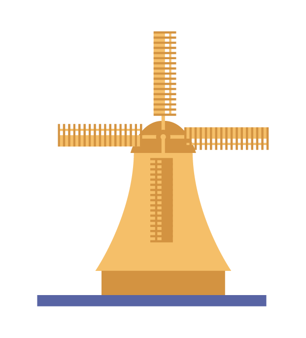 Windmill Illustration